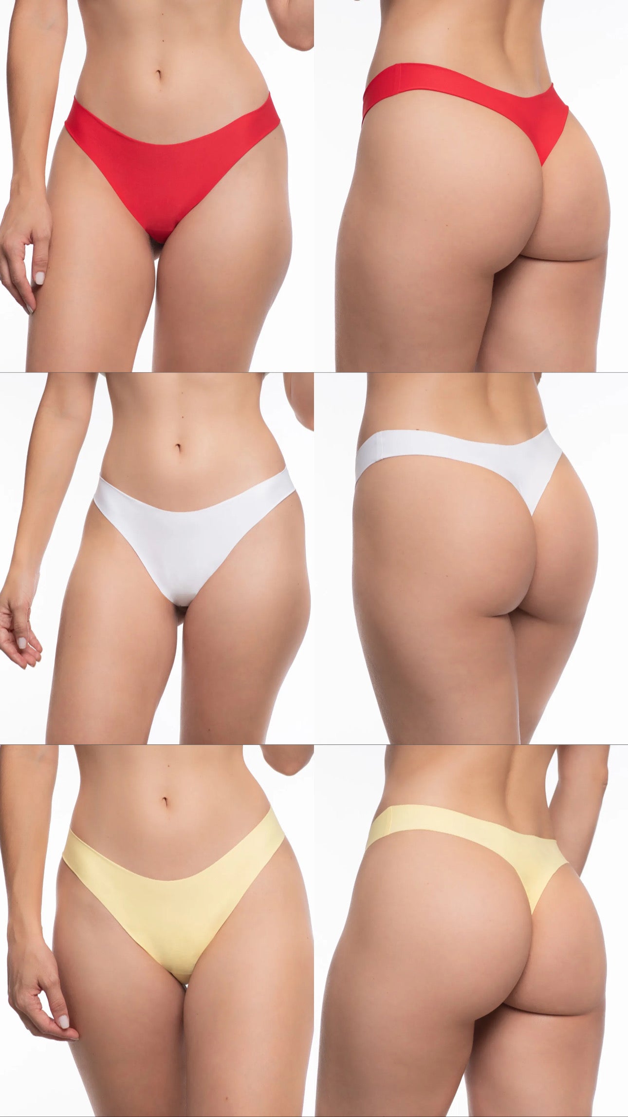 Monte seu Kit Desejo - 3 calcinhas sem costura