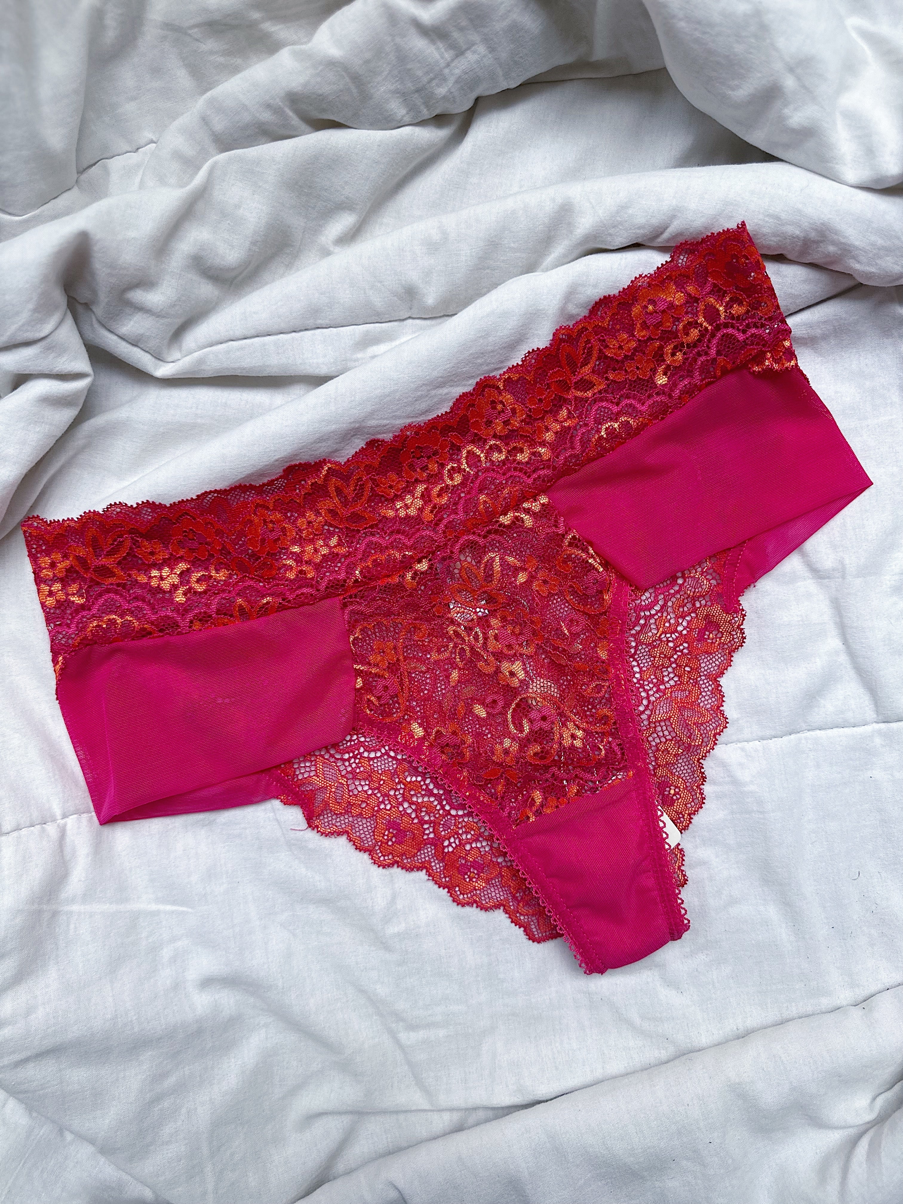 Calcinha Decote Tanga Floral