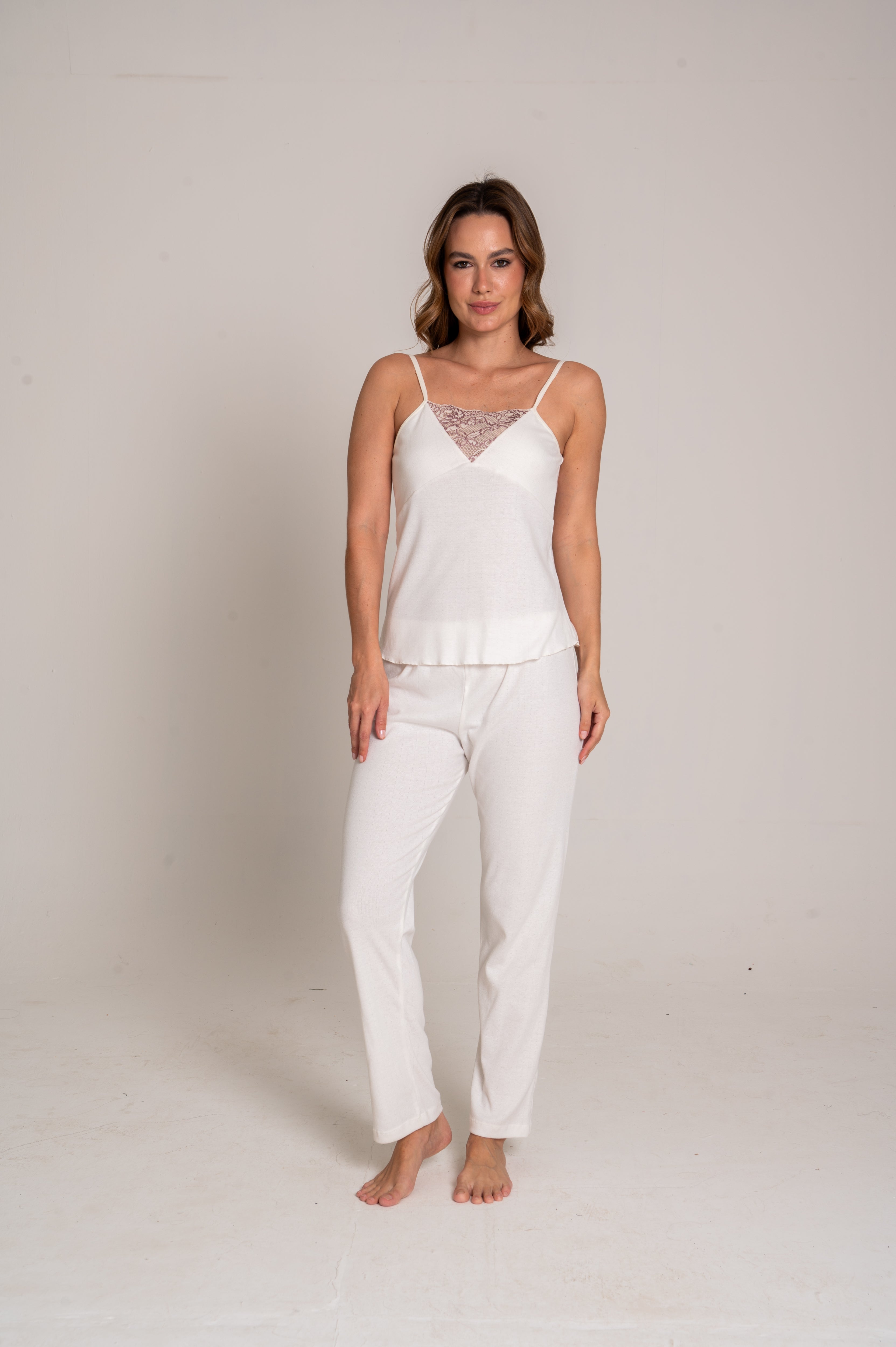 Calça Marfim