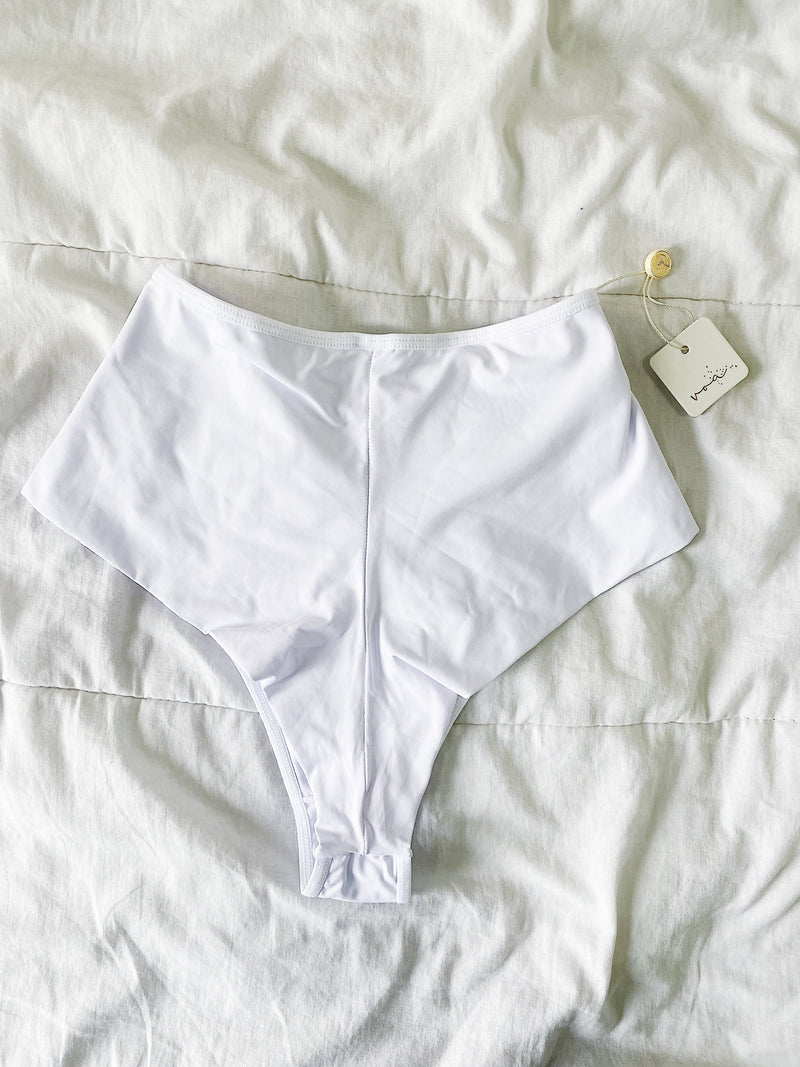 Hot Pants Arrastão - Branco