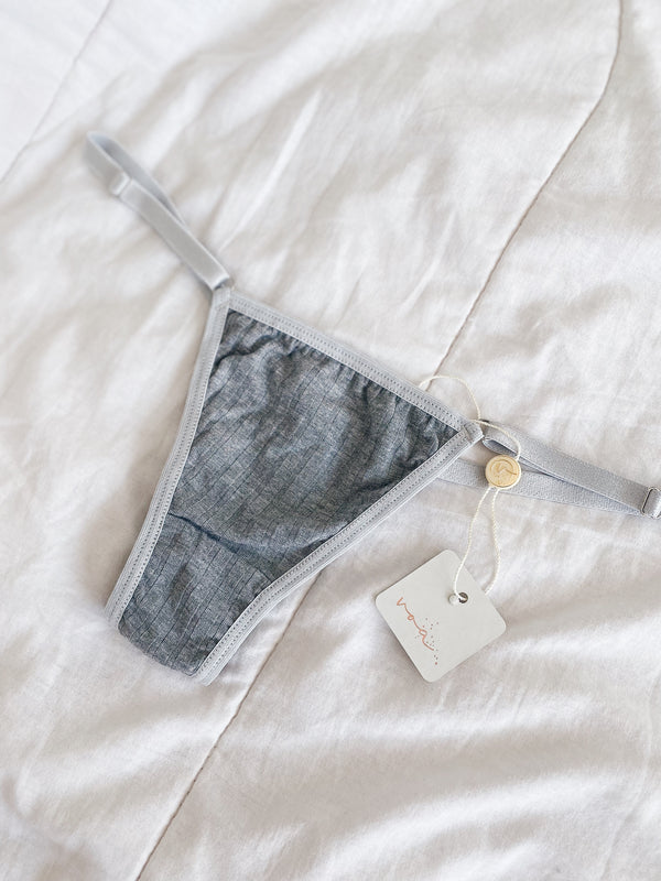 Calcinha Comfy String - Mescla