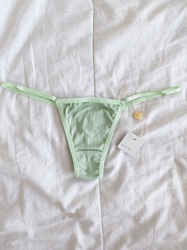 Calcinha Comfy String - Verde Menta