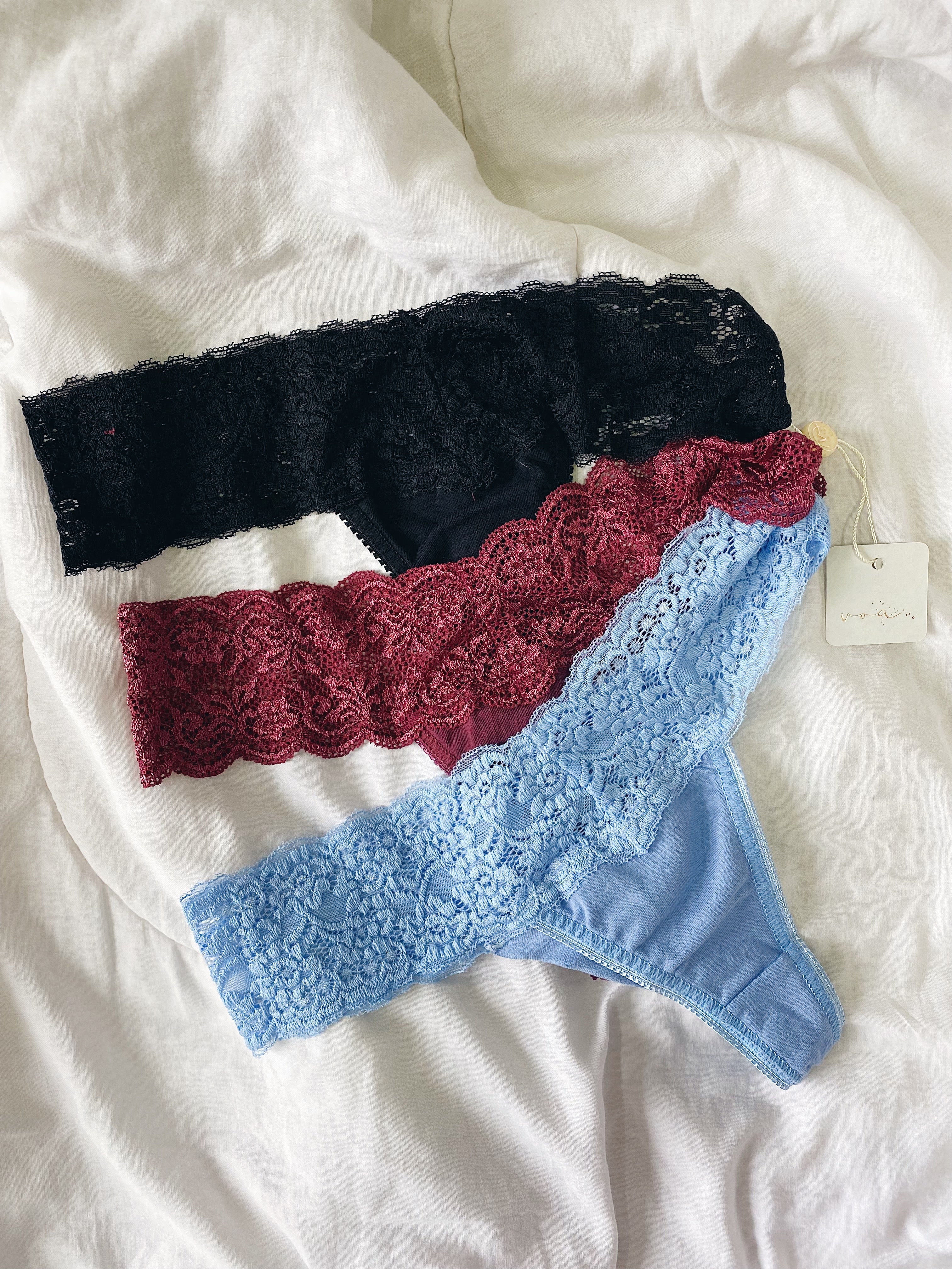 Kit Comfy Fio - Calcinhas 100% Algodão (3un)