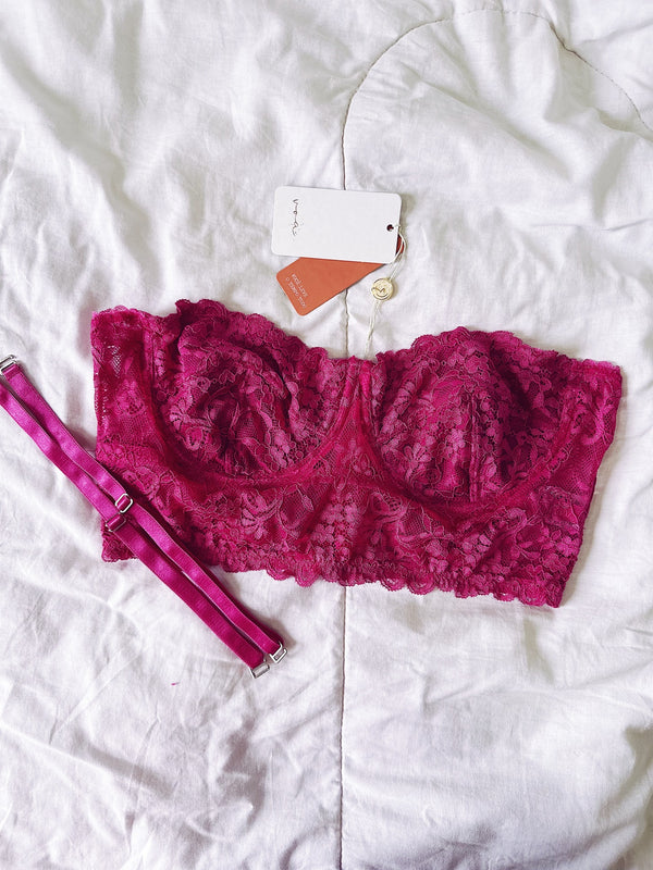 Sutiã Cropped Alegria - Rosa Pink